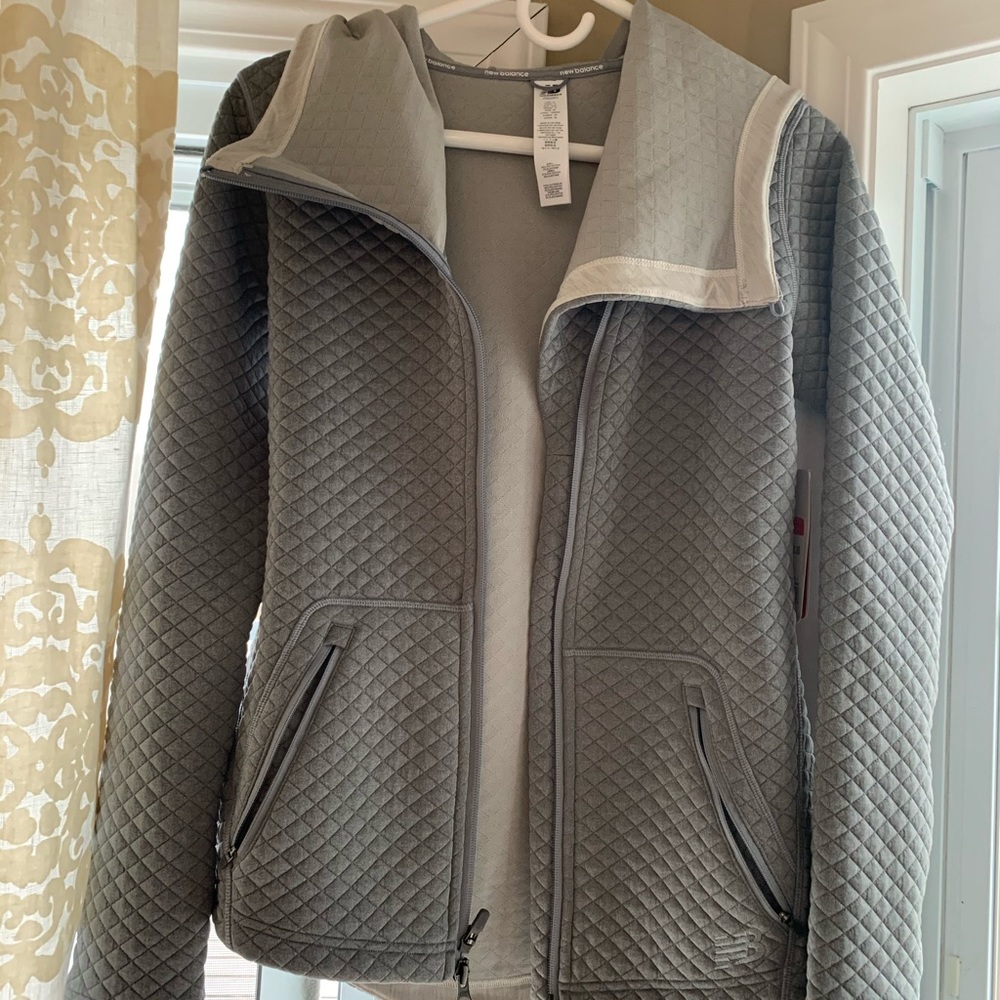 New Balance hooded zip up coat